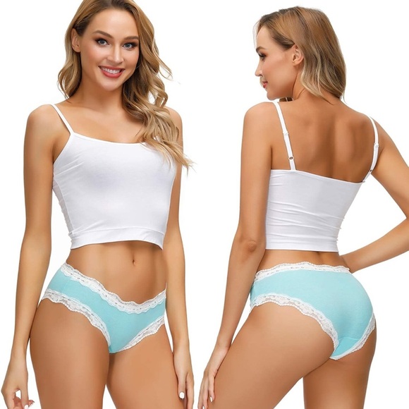 🆕 Women’s Underwear Soft Breathable Cotton Brief Ladies Panties 5-Pack - Picture 2 of 3